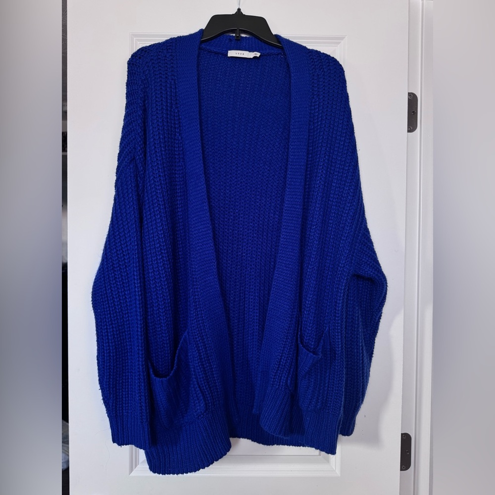 Blue Women's Cardigan - Picture 2 of 6